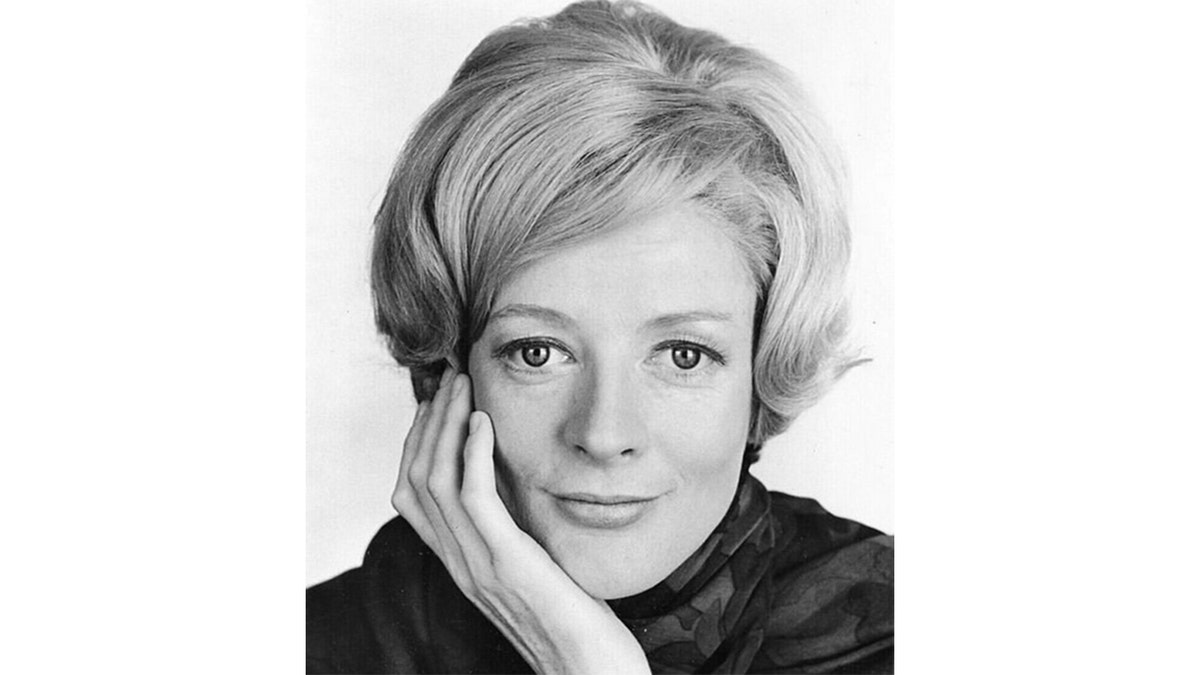 Young Maggie Smith in a photo