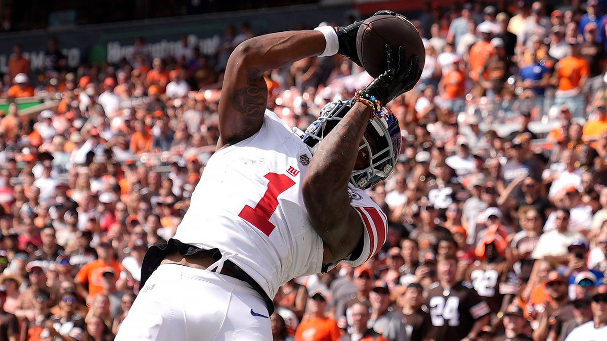 Giants rookie Malik Nabers makes NFL history with 2 touchdowns in 1st half  vs Browns | Fox News