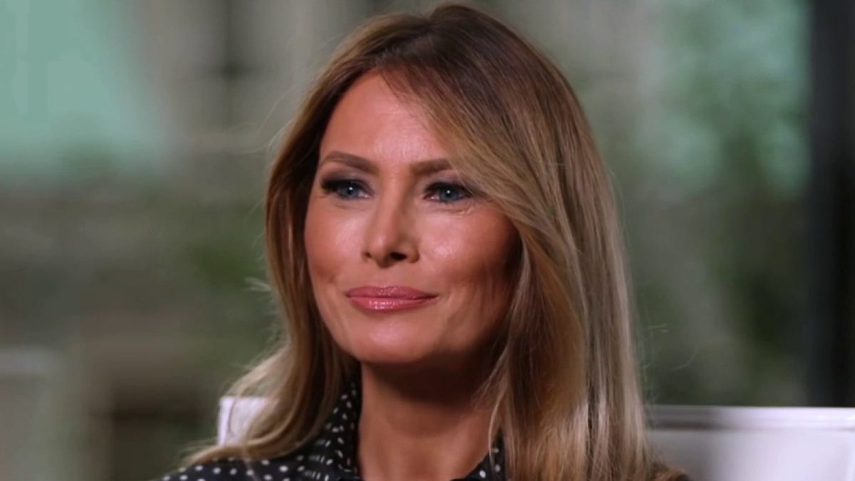 La ex primera dama Melania Trump