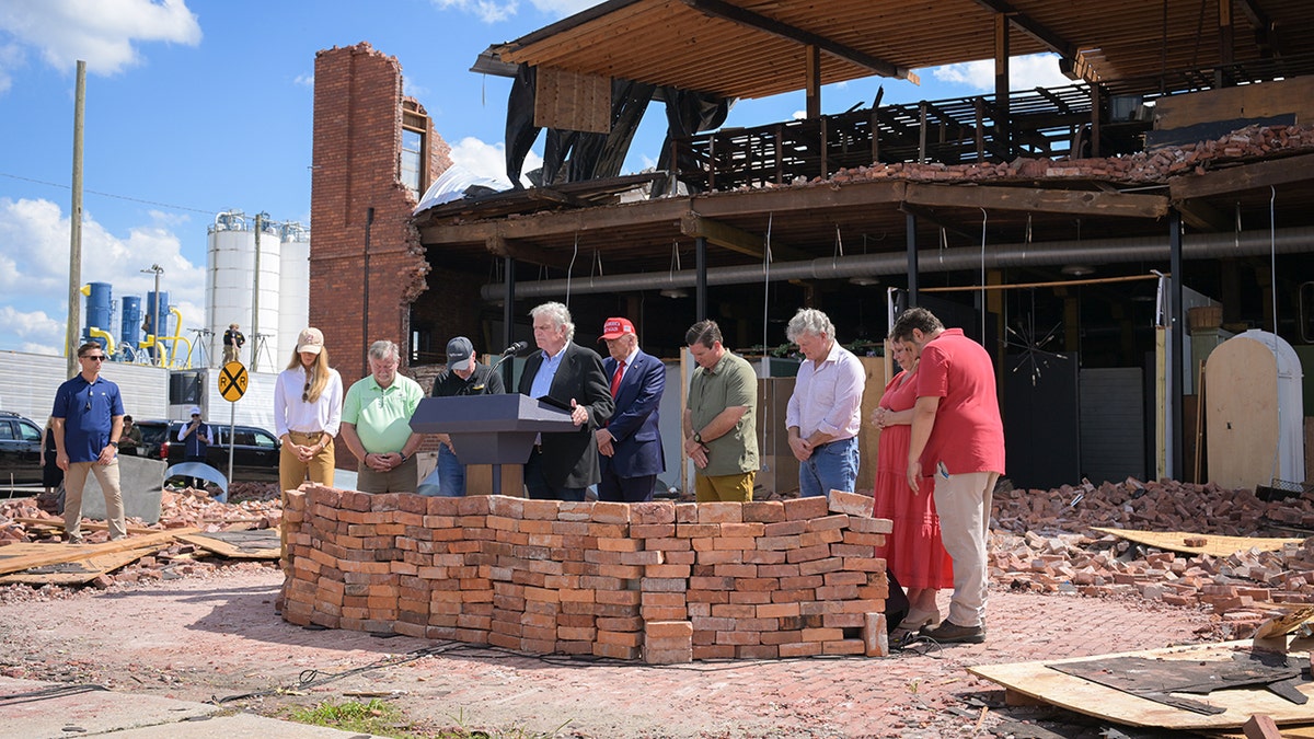 Rev. Franklin Graham and Samaritan's Purse help those suffering from Hurricane Helene  at george magazine