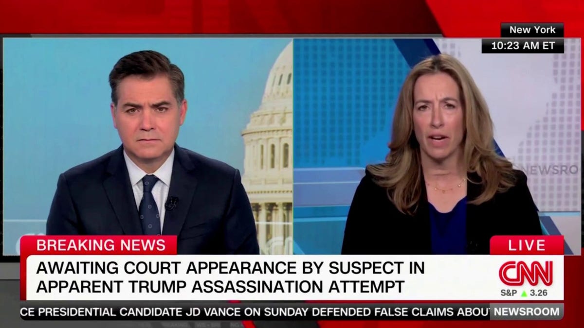 La diputada Mikie Sherrill en CNN