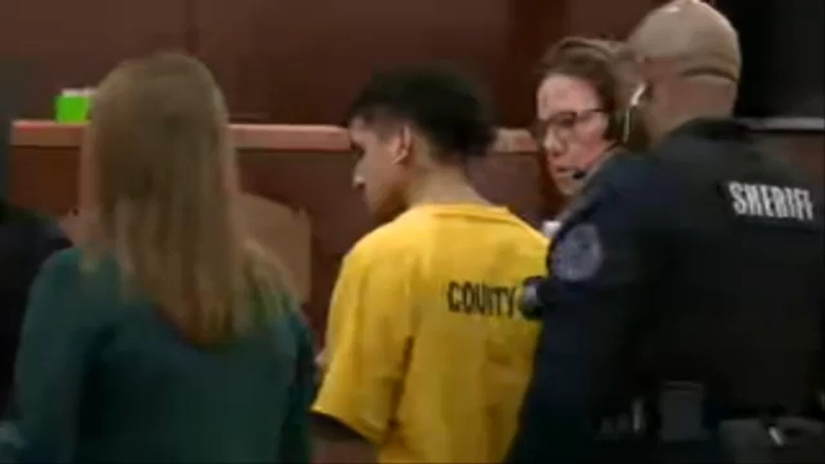 Nungaray suspect wearing yellow jail jumpsuit in court