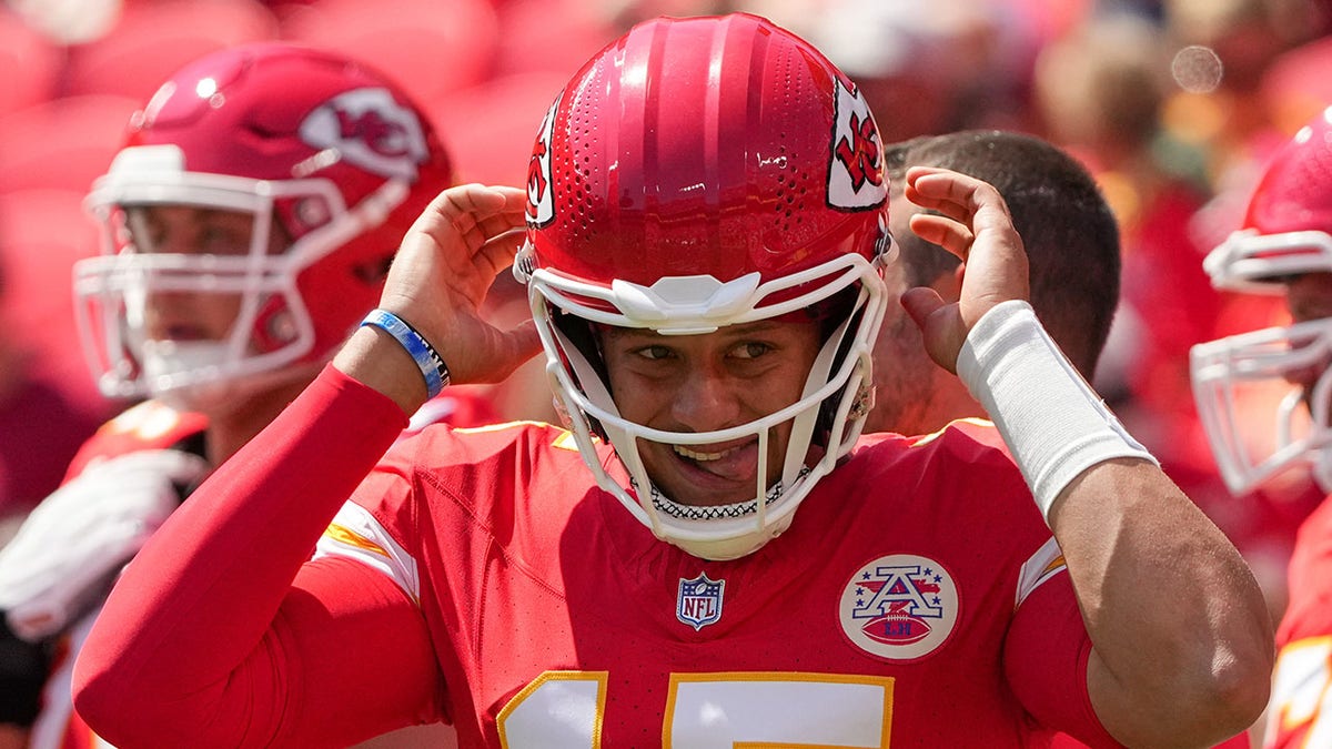 Patrick Mahomes se prepara