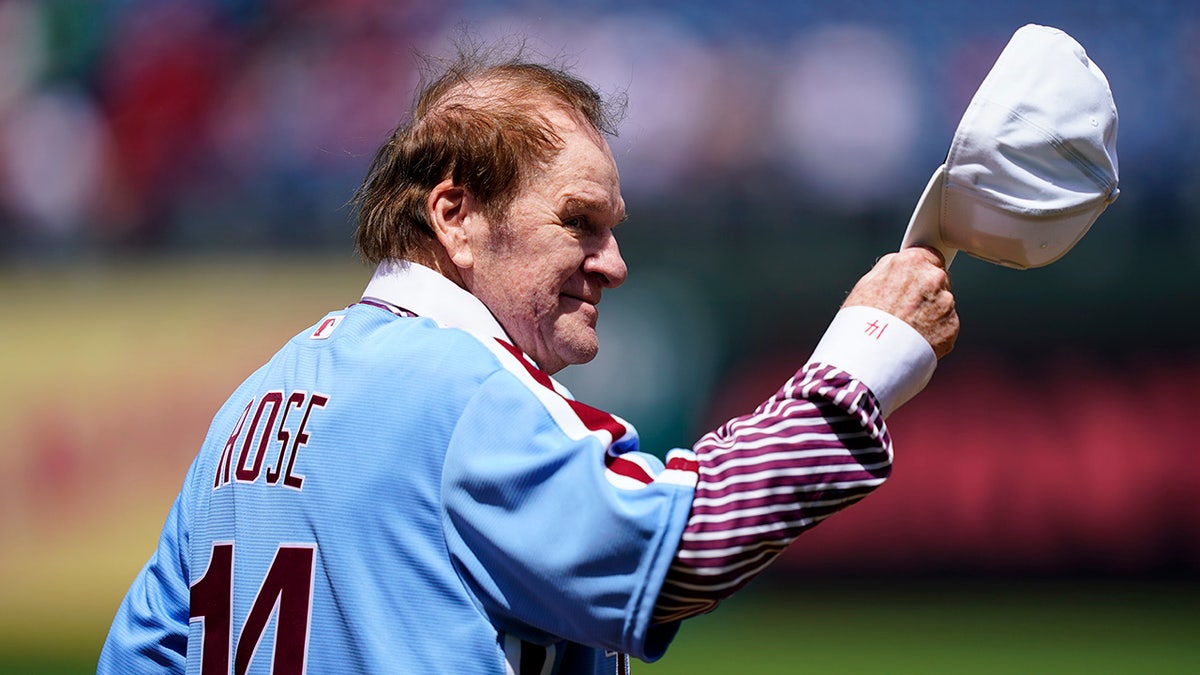 Pete Rose en Filadelfia