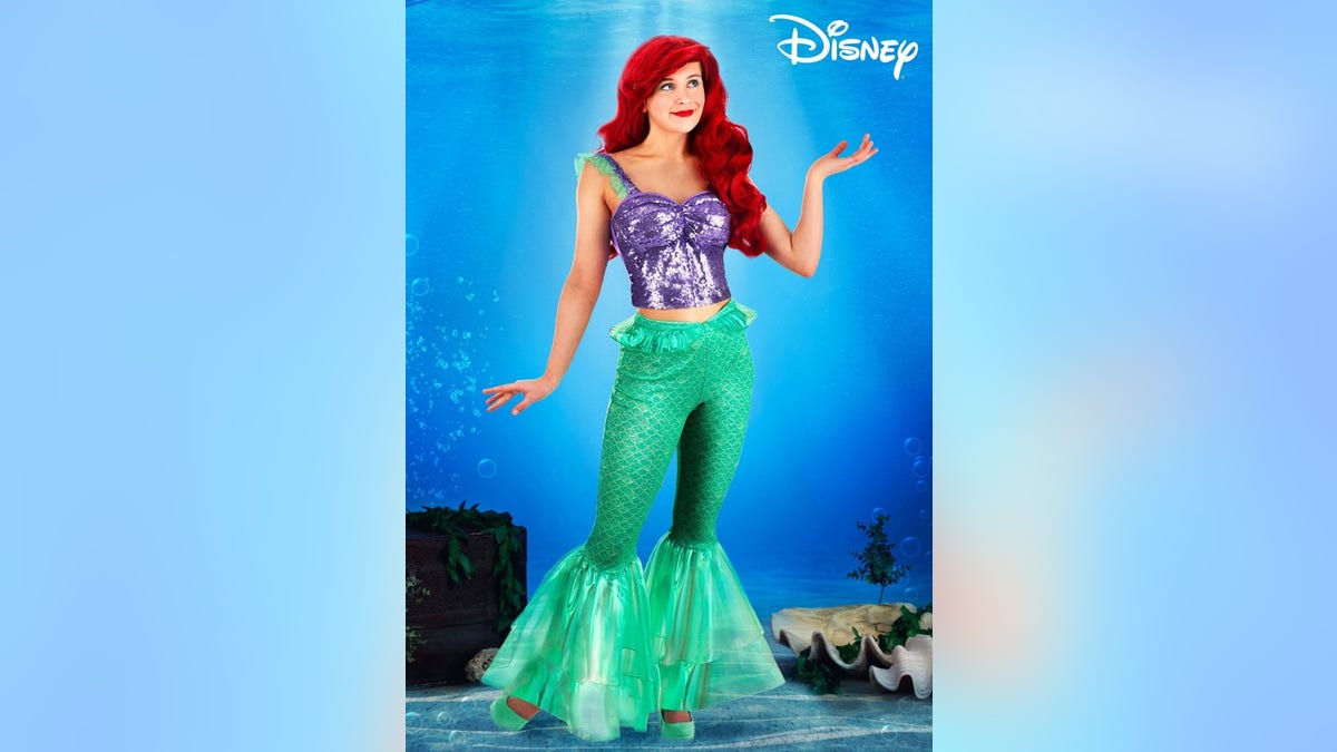 Ariel es el disfraz perfecto para niños y adultos. 