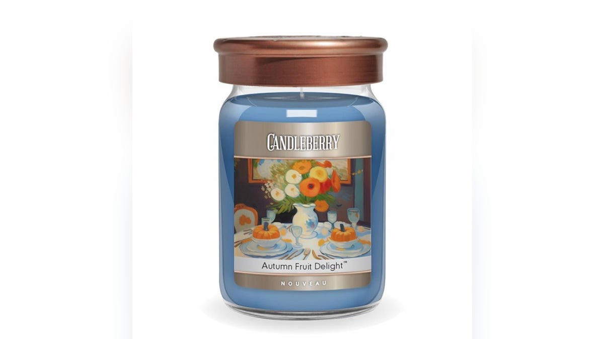 Prefer a fresh scent? This candle has all your fall favorites.?