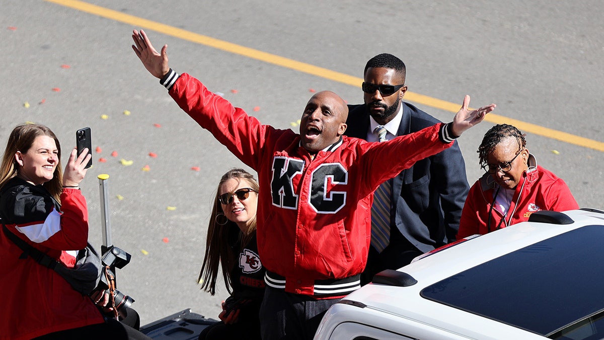 Desfile do prefeito de Kansas City, Quinton Lucas Chiefs