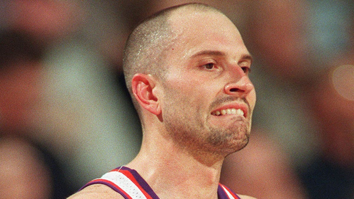 Rex Chapman plays ball