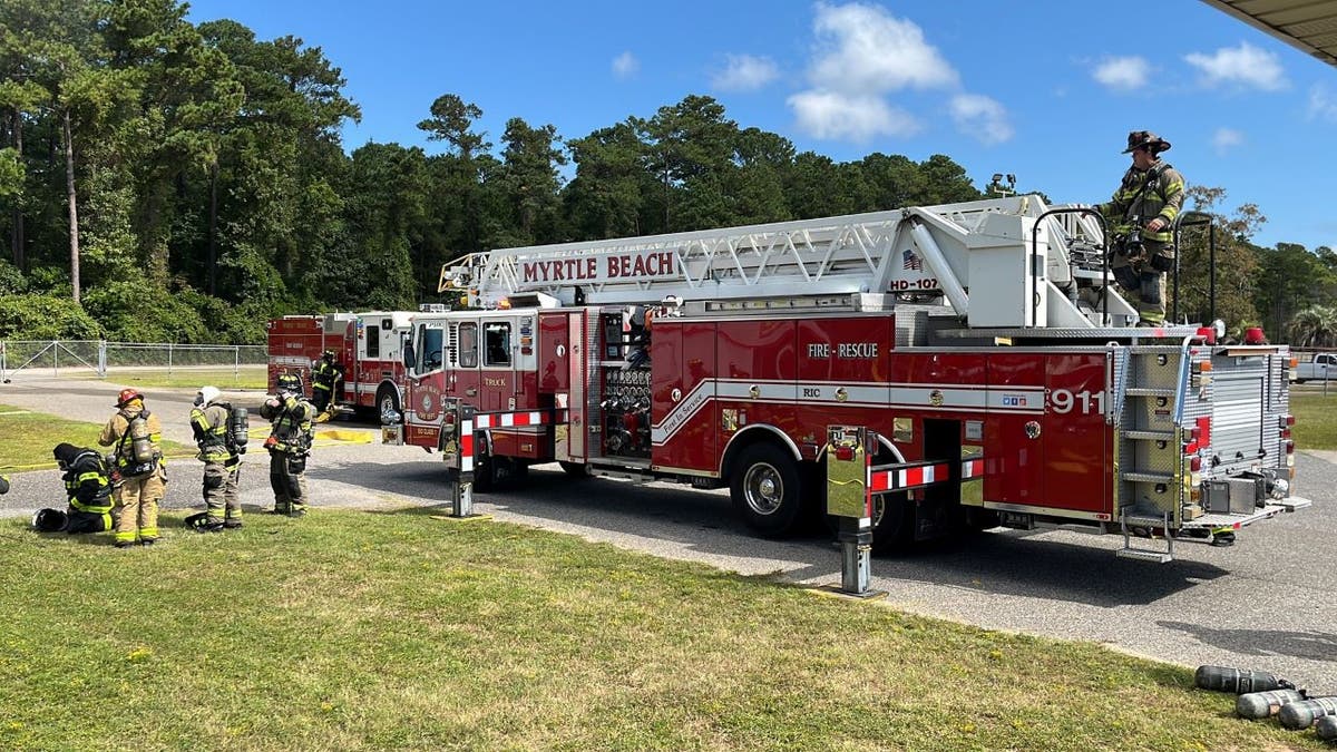 Vehículo del Departamento de Bomberos de Myrtle Beach