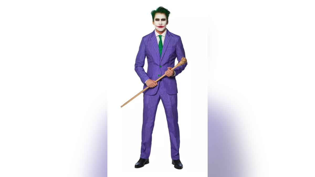 El Joker es un disfraz terrorífico, pero divertido. 