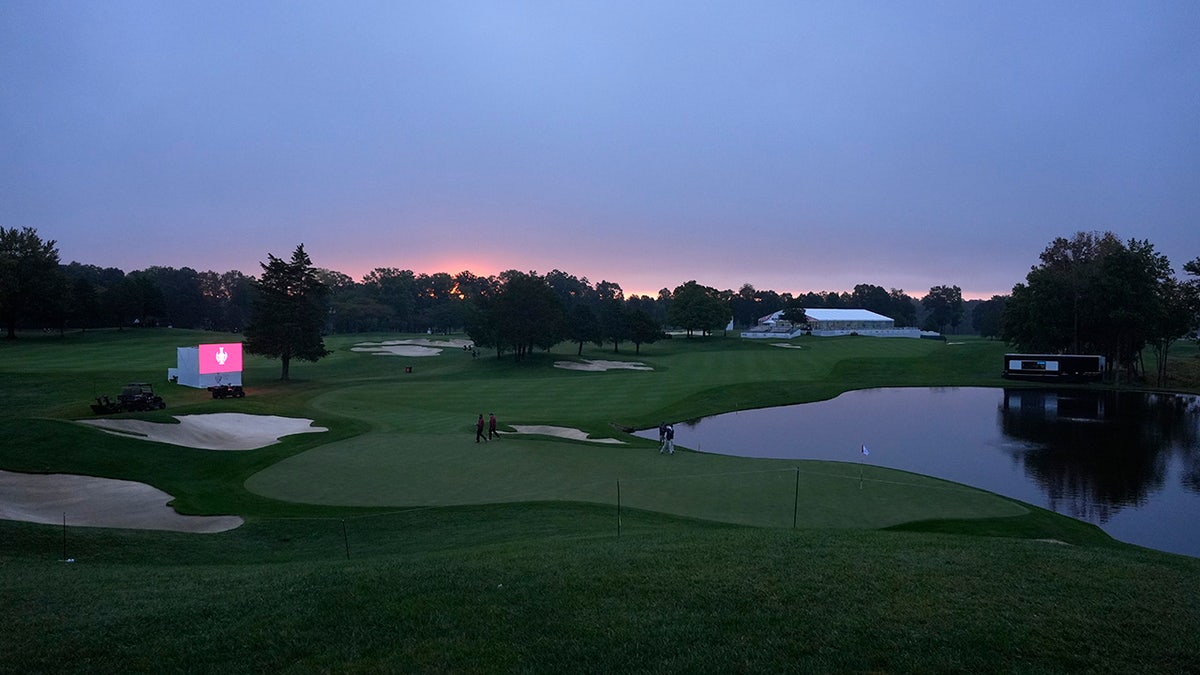 View of the Solheim Cup