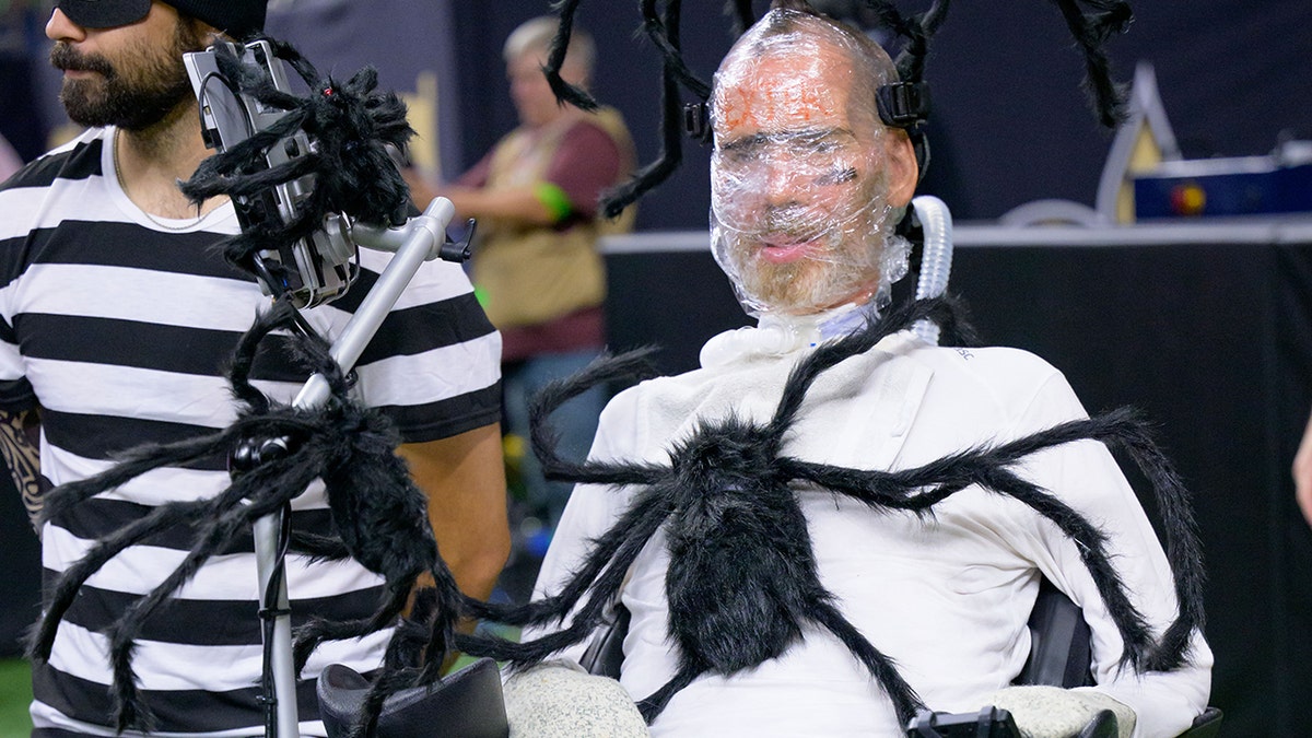 Steve Gleason no Halloween