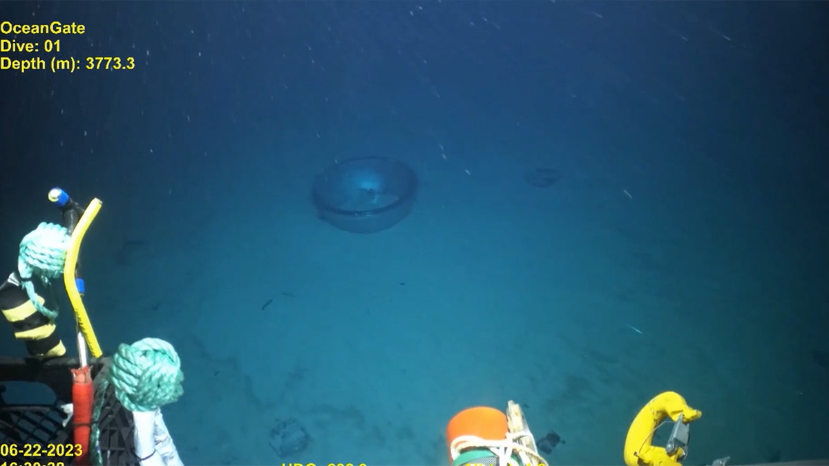 US Coast Guard releases video showing Titan submersible wreck at bottom ...