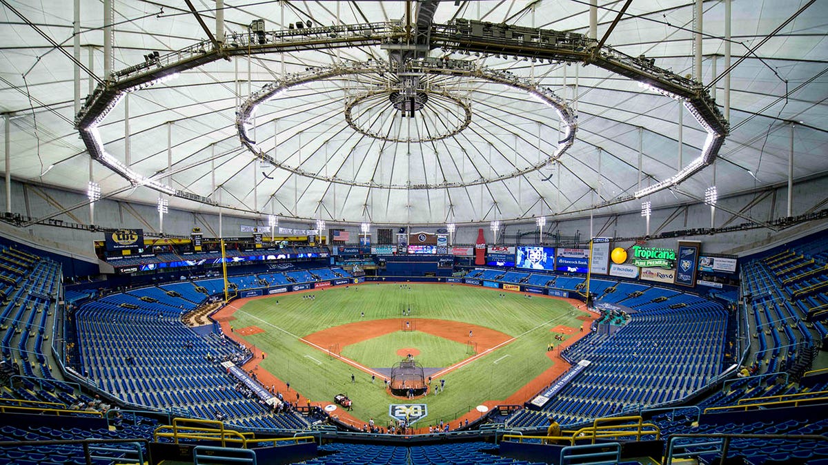 General view of Tropicana Field