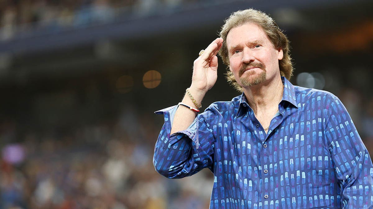 Wade Boggs en Tropicana Field