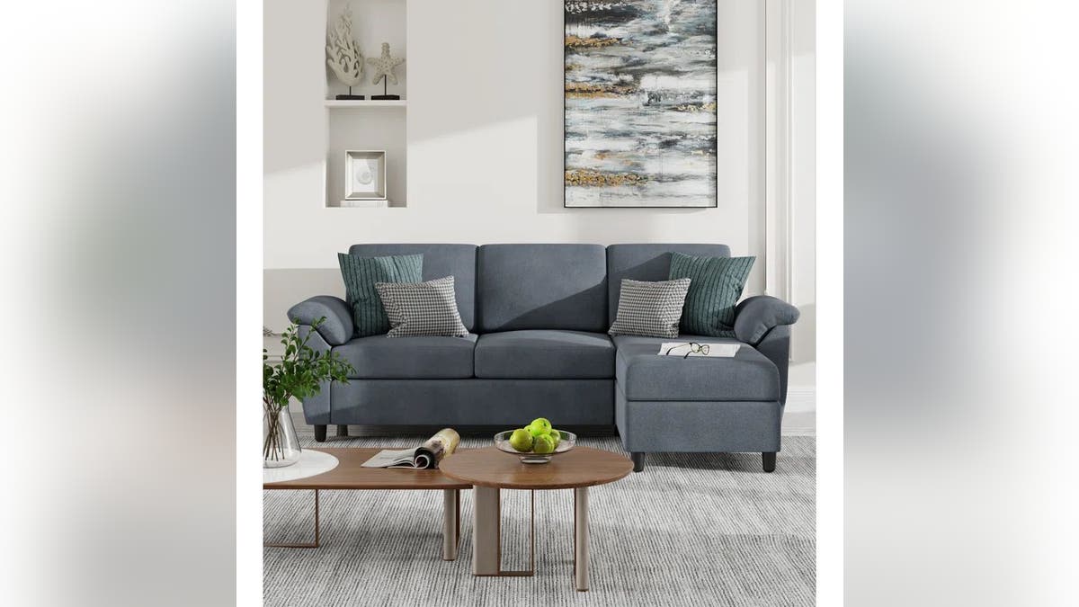 This sectional is simply a bully  enactment    if you are abbreviated  connected  space.