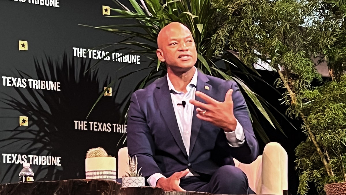 Wes Moore habla en el Festival Tribune de Texas