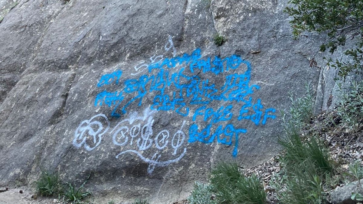 Vandalismo en el Parque Nacional Yosemite