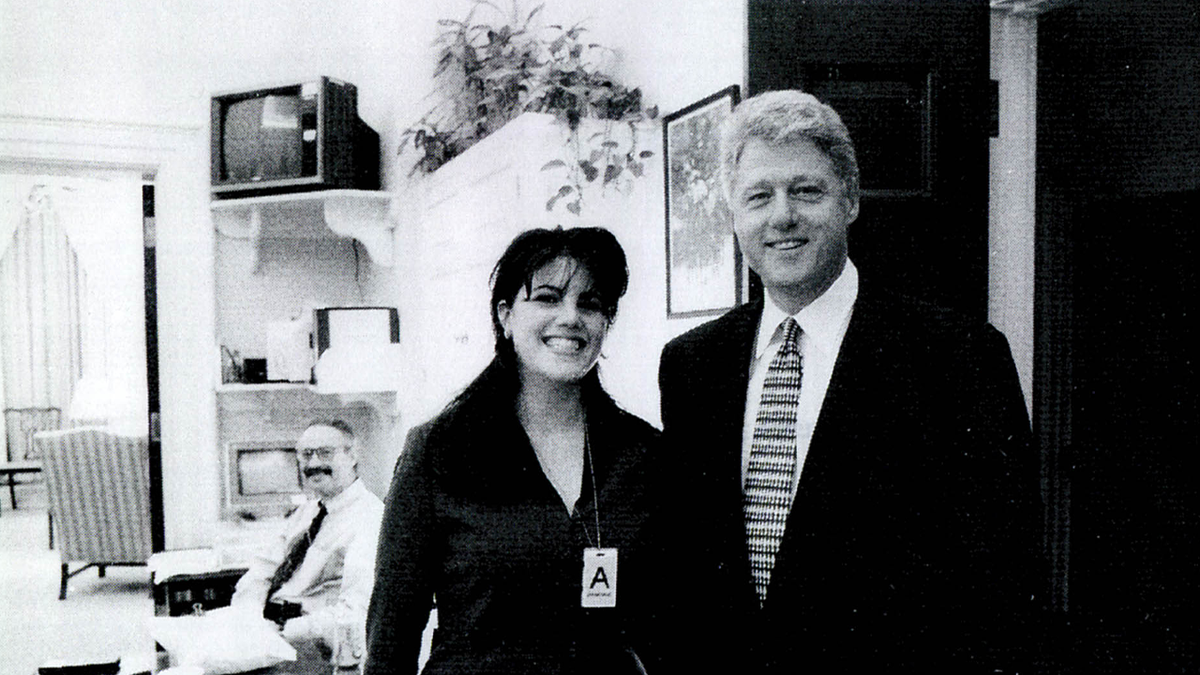 Bill Clinton con Monica Lewinsky