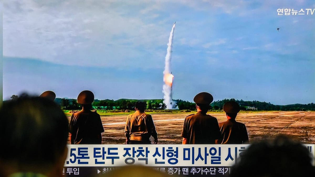 N Korea rocket  trial  fire