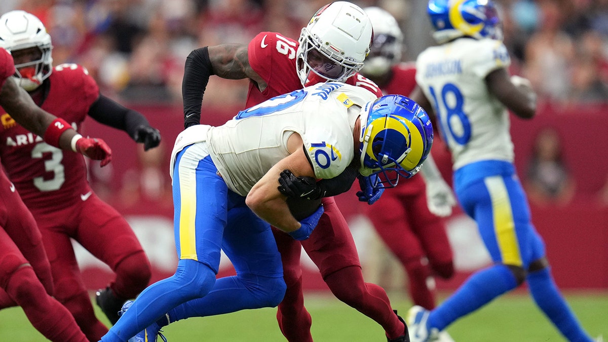 Cooper Kupp tackled