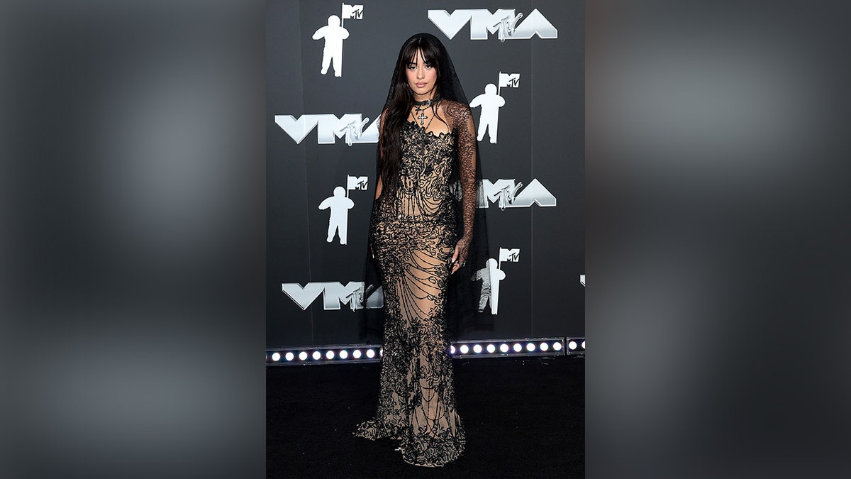 Camila Cabello on the 2024 MTV VMA red carpet.