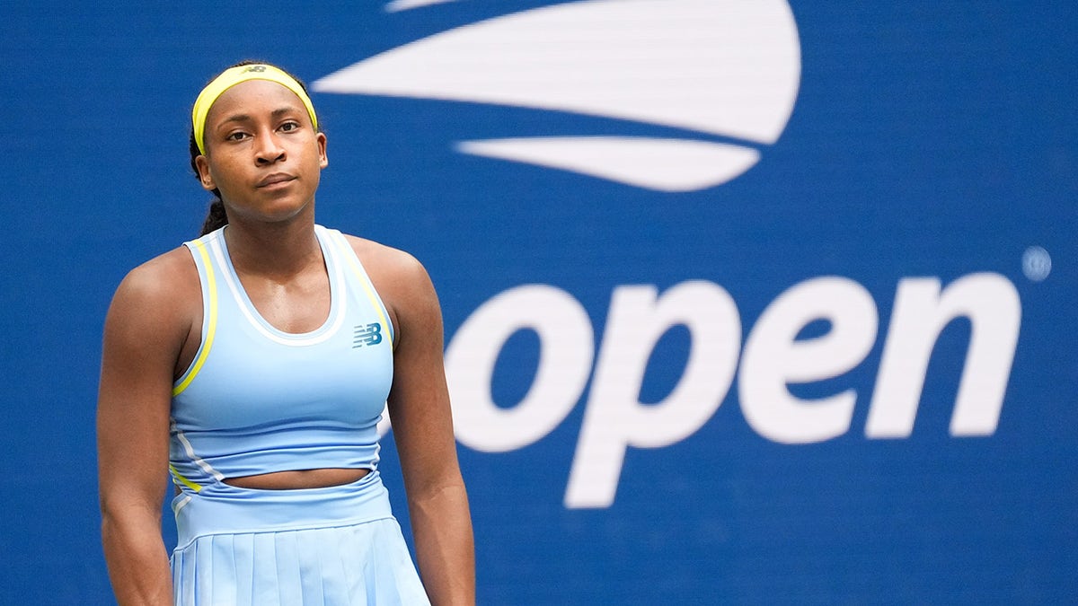 Coco Gauff angry