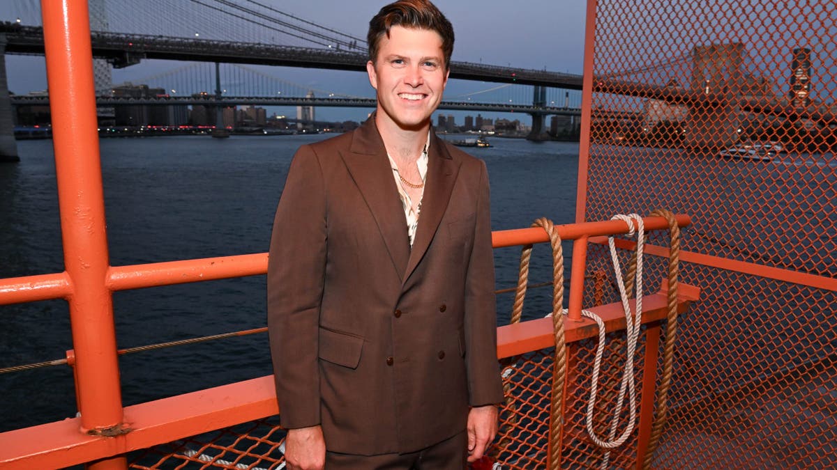 colin jost on staten island ferry