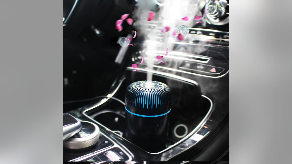 Bring calm energy to your commute with a car diffuser.