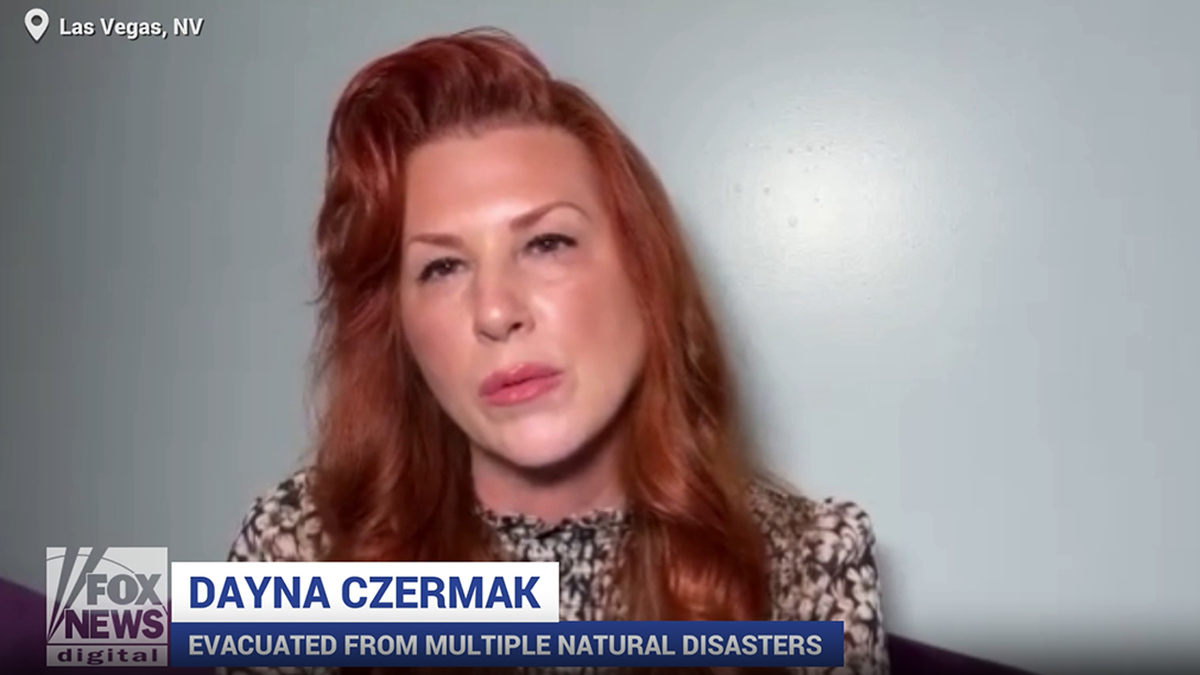 interview dayna czermak on California wildfires "the unluckiest woman"