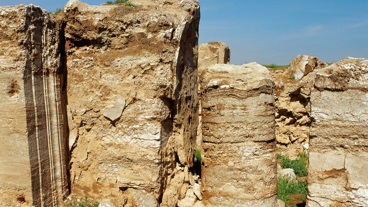 Ruinas de la iglesia de Dura-Europos