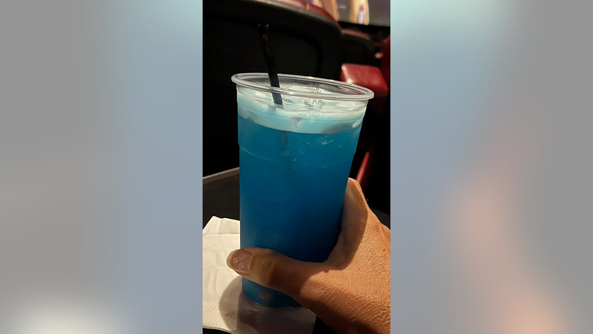 Beetlejuice Beetlejuice film themed drink at movies