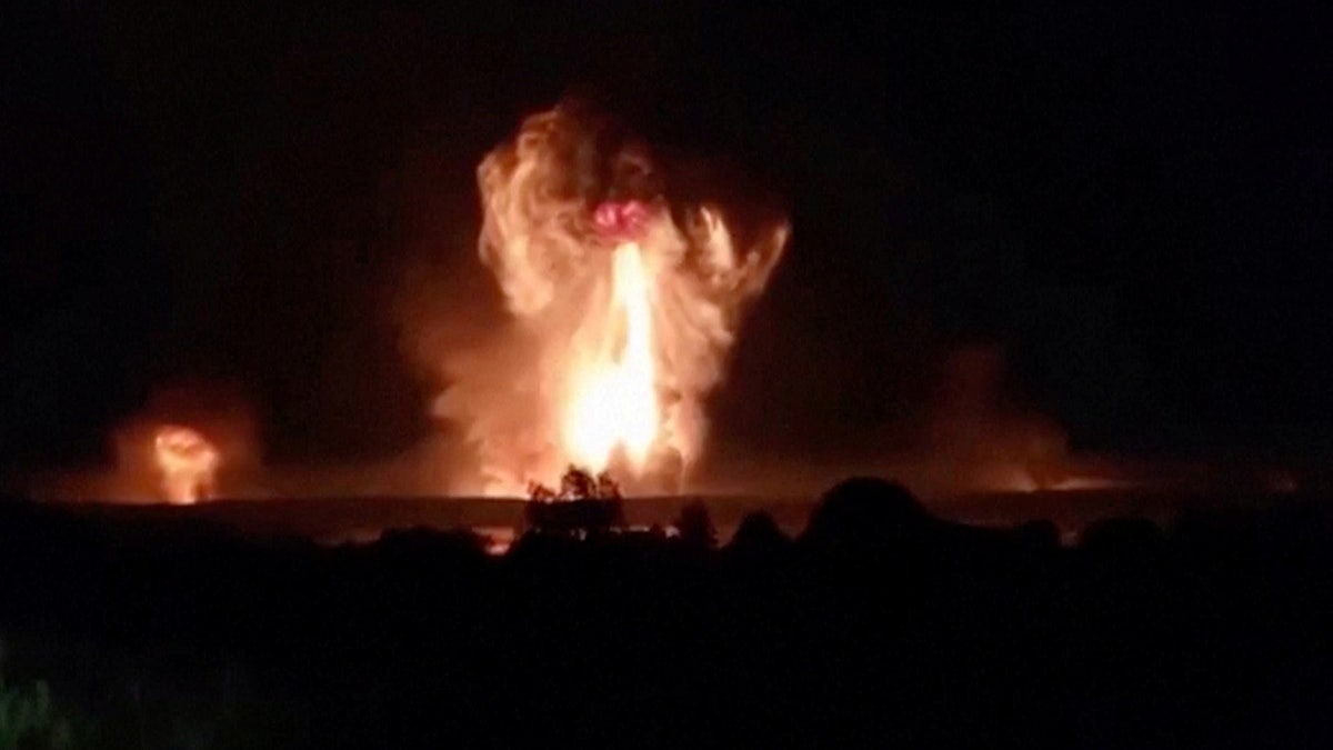 explosion in Russia