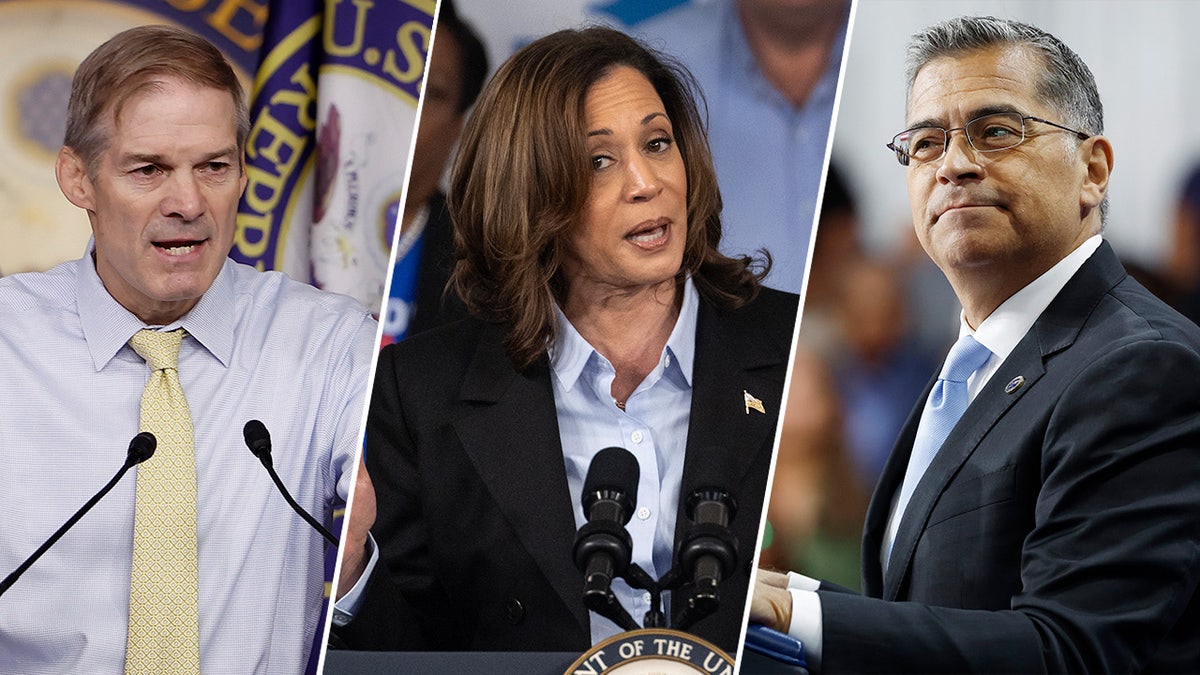 Jim Jordan, Kamala Harris, Xavier Becerra