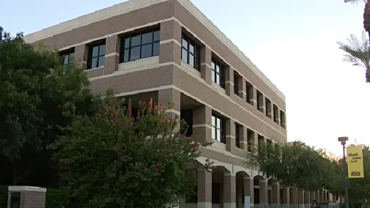 El edificio del campus de la ASU donde tuvo lugar el presunto ataque