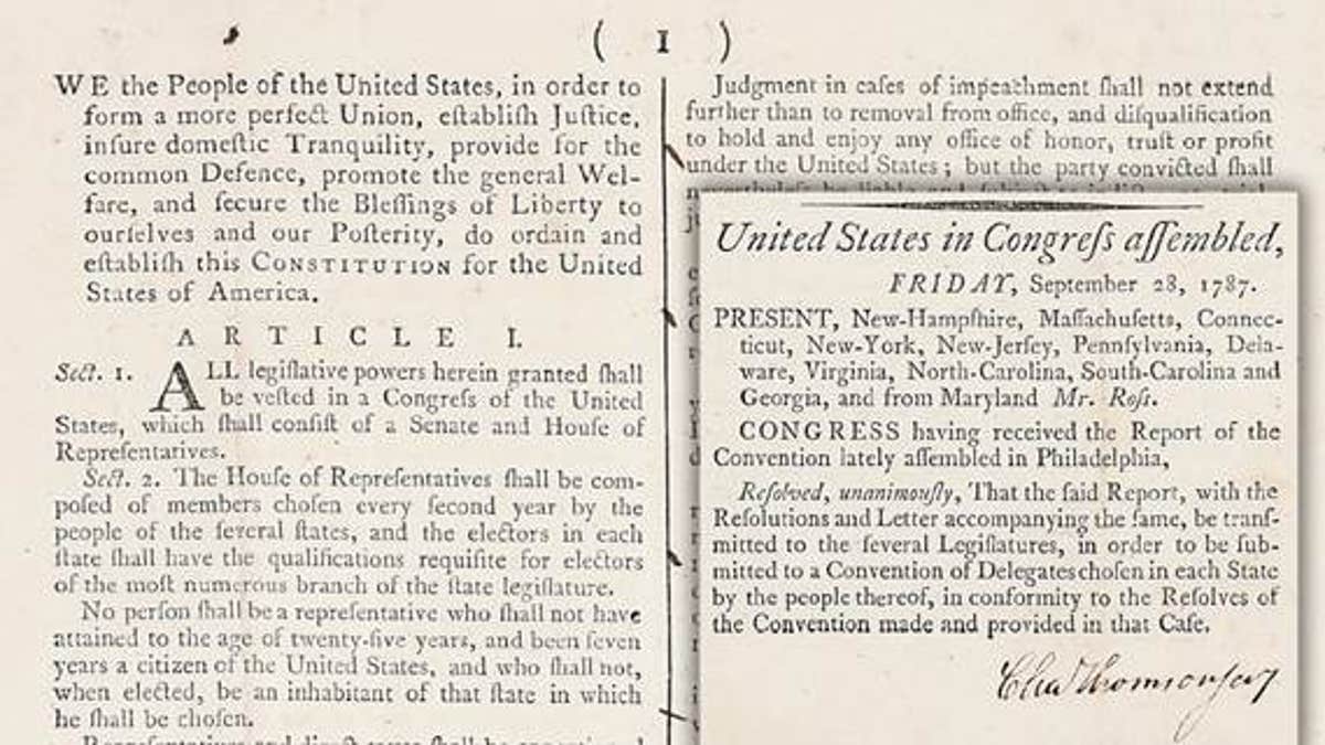 rare US constitution to hit auction in North Carolina