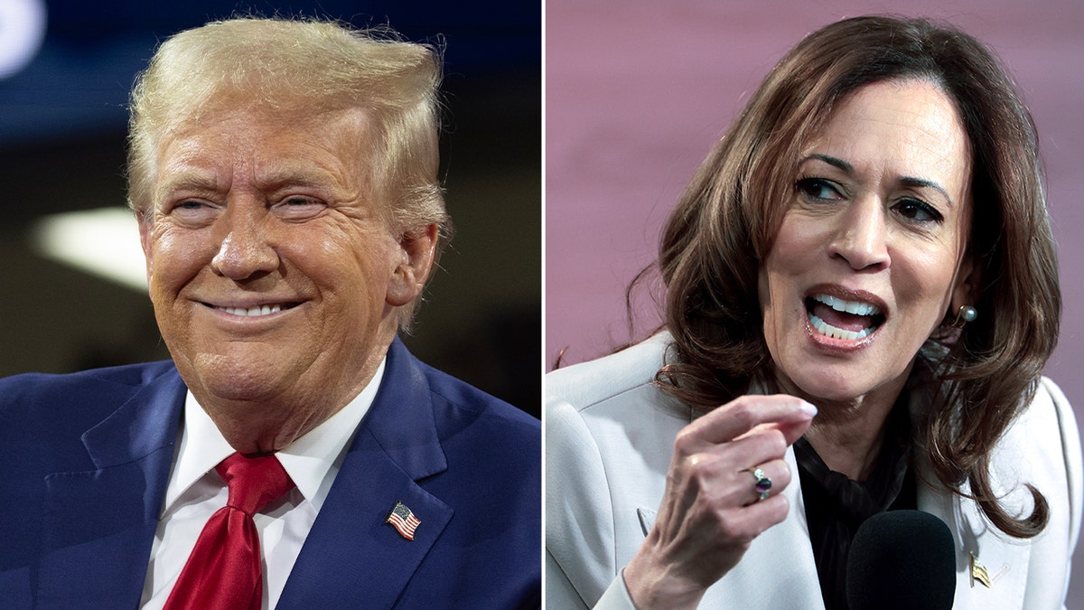 kamala harris y donald trump