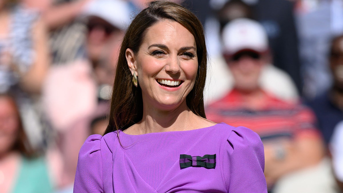 Kate Middleton astatine  Wimbledon 2024