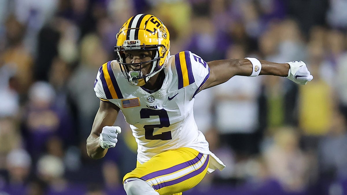 LSU player called for unsportsmanlike conduct after appearing to ...