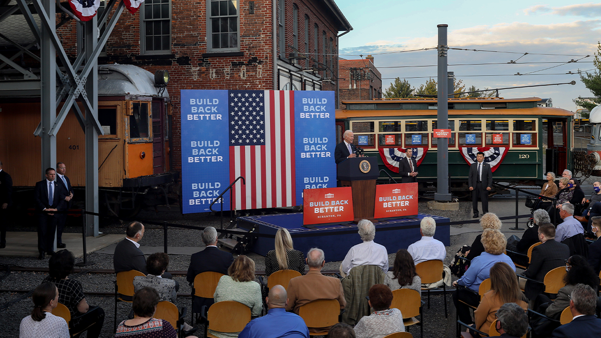 Biden habla en Scranton