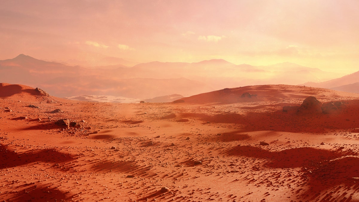 Landscape on Mars
