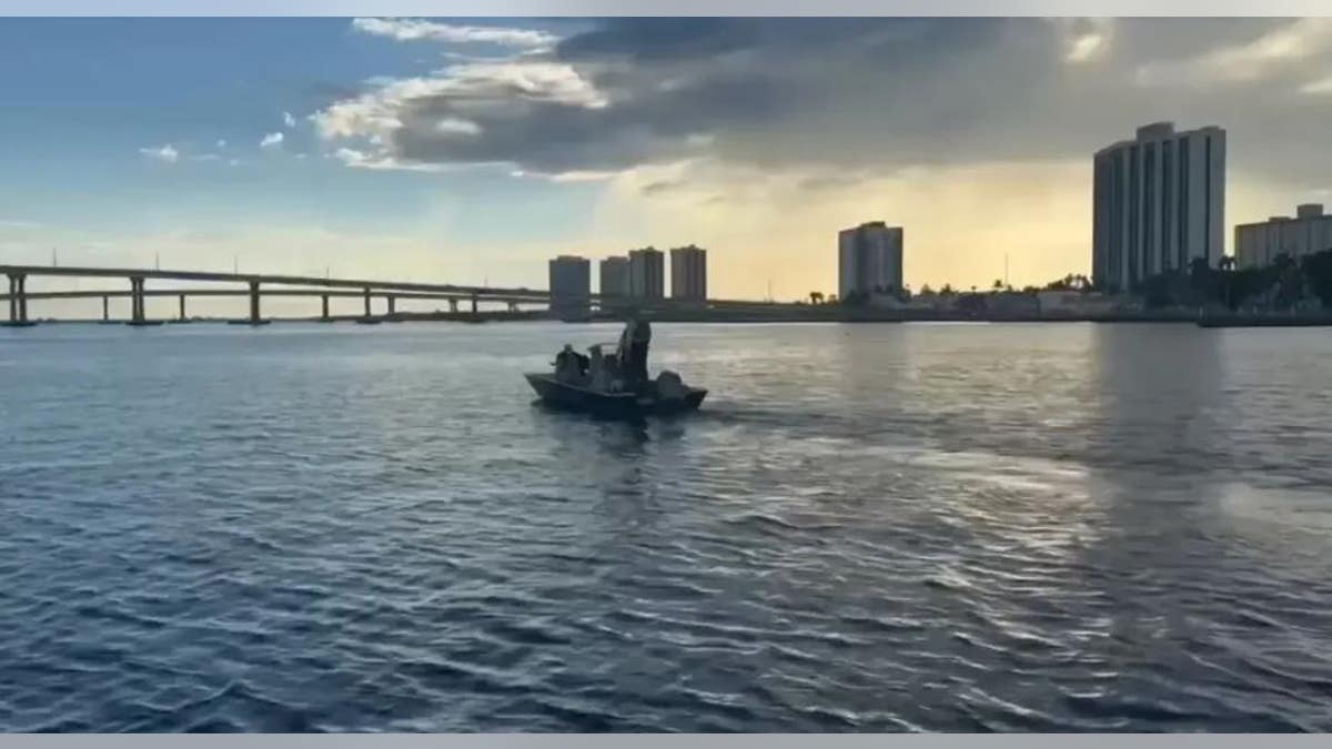the Caloosahatchee River in North Fort Myers.