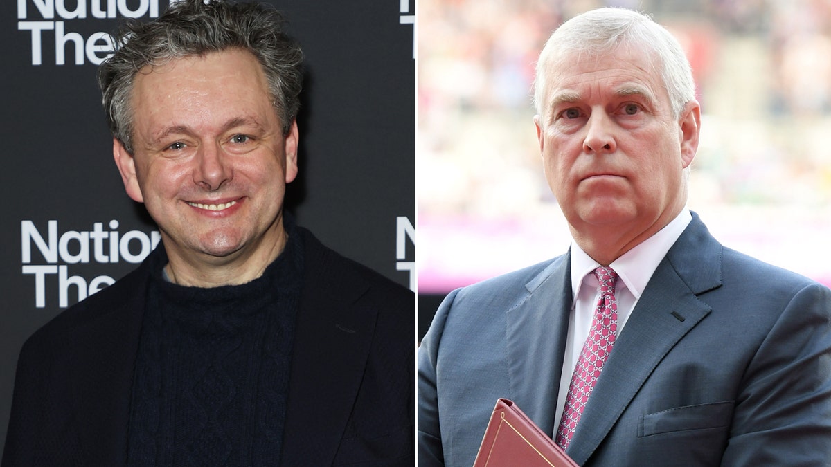 Michael Sheen and Prince Andrew split