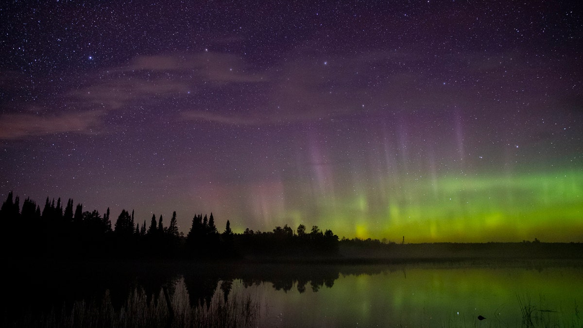 Northern lights in Minnesota 