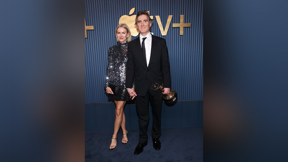 Naomi Watts and Billy Crudup at the Apple TV+ Emmys after-party