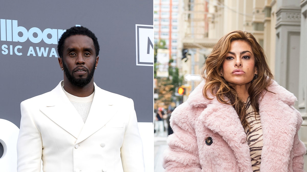 Sean 'Diddy' Combs and Eva Mendes