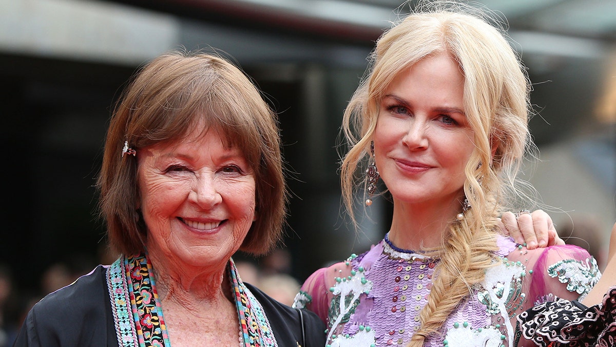 Nicole Kidman y su madre, Janelle Kidman