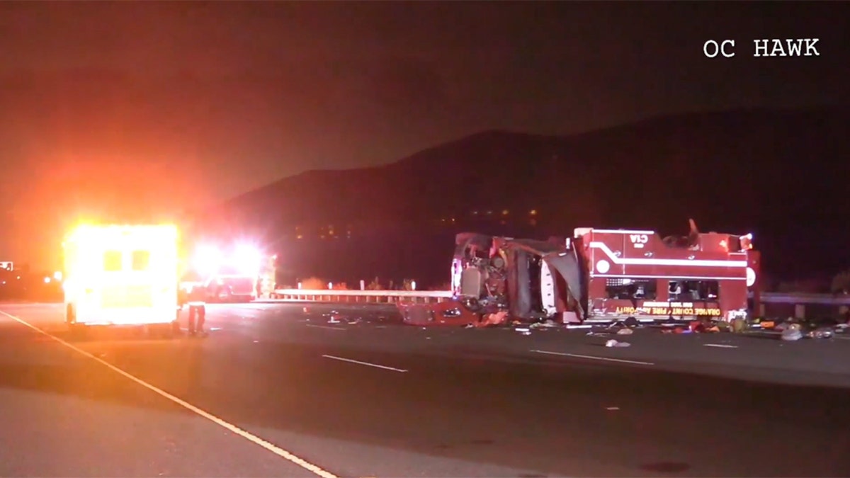 Accidente en la autopista