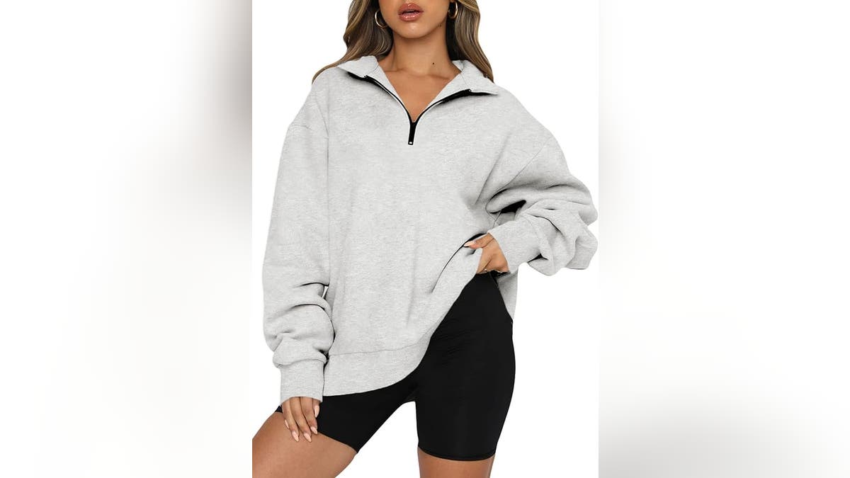 You'll love this cozy sweatshirt.