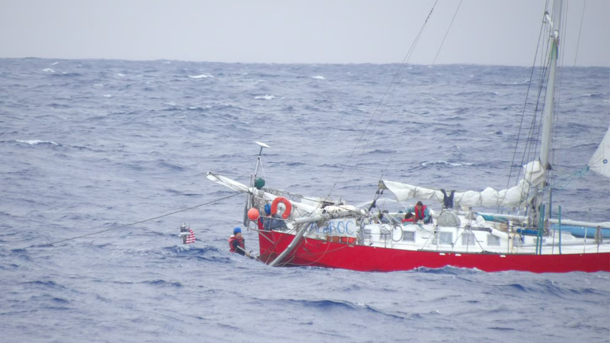 Coast Guard and Navy completed a rescue